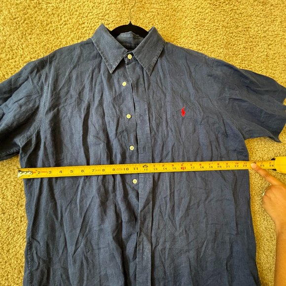 Ralph Lauren men's Custom Fit Button Down Shirt - Picture 9 of 9